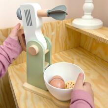 TOOKY TOY Wooden Mixer Pastel Set Accessories