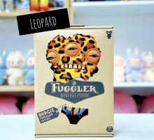 Fuggler Annoyed Alien (Leopard) 23cm - Exclusive Underoo Mcgoo by ZURU- ginger, kids soft toy