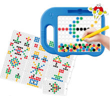 WOOPIE Magnētiskā Dēļa Bērniem Montessori MagPad Zilonis - 3 gabalu komplekts
