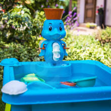 WOOPIE Water Table 2in1 Sandbox Duck Waterfall 9 pcs