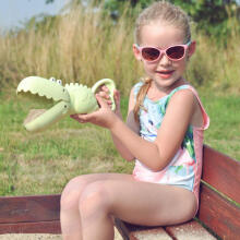 WOOPIE GREEN Crocodile Sand and Water Scoop Green BIODEGRADABLE ORGANIC MATERIAL