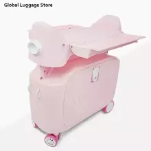 Multifunctional Children Luggage  Suitcase Art.276173 Blue  Čemodāniņš-sēdeklis ar riteņiem 3in1