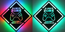 Manta MASNL132RGB  Style Neon Lights GAMER ZONE