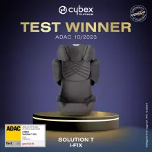 Cybex Solution T i-Fix 100-150cm, Sepia Black