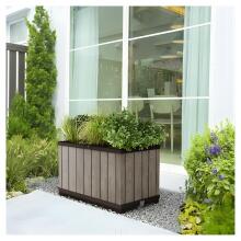 Puķu pods Deco Rectangle Planter Ashwood