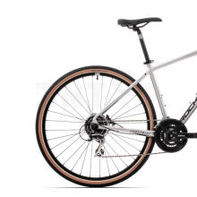 Kalnu velosipēds Rock Machine Crossride 300 Gloss Silver/Black/Grey (Rata izmērs: 29 Rāmja izmērs: L)