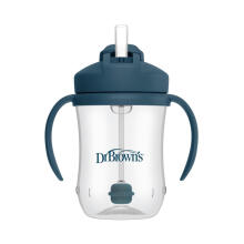 Dr. Brown's TC91105 First Straw Cup 270ml Navy +6m