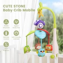 Cute Stone Baby Mobile Art.276959  Музыкальная карусель с мягкими игрушками