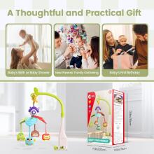 Cute Stone Baby Mobile Art.276959  Музыкальная карусель с мягкими игрушками