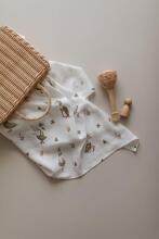 La bebe™ Cotton Nappy Wild life Art.156121 Пелёнка из натурального хлопка 78х72 cm
