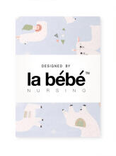 La bebe™ Cotton Nappy Wild life Art.156121 Пелёнка из натурального хлопка 78х72 cm