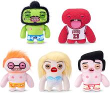 Fuggler Fugg Stars 23cm Plush Toy (Rhymer Mcslimer) by ZURU - Funny Ugly Monster Cuddly Toy with Human-like Teeth, Collectable Plush Toy for Children, Teens, Teens, Adults & Plush Fans