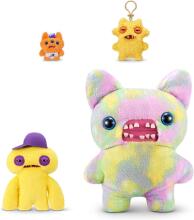 Fuggler Fugg Life 22 cm Plush Toy (Squidge) by ZURU - Funny Ugly Monster Cuddly Toy with Human-like Teeth, Crazy Collectible for Kids, Teens