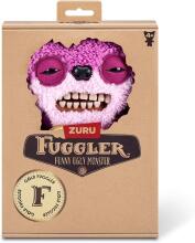 Fuggler Gold Fuggs 22 cm Plush Toy (Teddy Bear Nightmare - Heart) by ZURU - Funny Ugly Monster Cuddly Toy with Human-like Teeth, Crazy Collectible for Kids, Teens