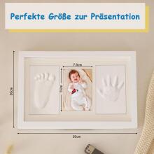 Huborns Art for Baby Art.277229 Hand and Foot print natural Рамочка тройная