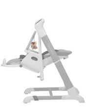 Carrello Cascata Art.CRL-10303 Ash Grey Daudzfunkcionālais barošanas krēsliņš 3 in1