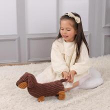 Apricot Lamb - Mīksta rotaļlieta Taksis Henrijs 34 cm - Mīksta plīša rotaļlieta bērniem (brūna)