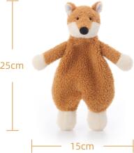 Apricot Lamb - Cuddly Blanket Plush Comfort Toy for Babies - Soft fox toy - 25 cm