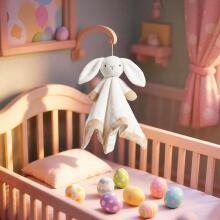 Apricot Lamb - Cuddly Blanket Plush Comfort Toy for Babies - Soft Rabbit toy - 35 cm
