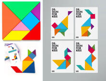 Wooden Toys Puzzle Art.277455 Tangram Jigsaw Деревянный пазл