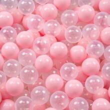 KiddyMoon Extra Balls Art.277488 Powder Pink  Мячики для сухого бассейна  Ø 7 cm, 10шт.