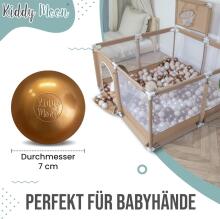 KiddyMoon Extra Balls Art.277489 Mix   Baseina bumbiņas Ø 7 cm, 100 gab.
