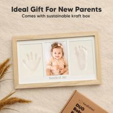 Huborns Art for Baby Art.277490 Hand and Foot print natural Рамочка тройная
