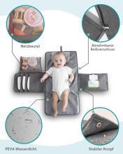 Changing Pad Mats Art.277491 Stars  Mīksts matracis autiņu mainīšanai