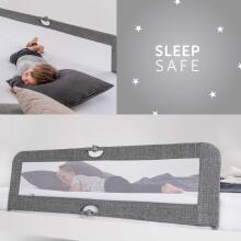 Hauck Sleep N Safe Plus XL Bed Art.277510 Grey Melange барьер для кроватки 150 x 50 x 44