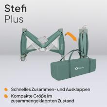 Lionelo Stefi Plus Art.277513 Green Манеж-кровать для путешествий