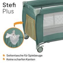 Lionelo Stefi Plus Art.277513 Green Манеж-кровать для путешествий