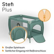 Lionelo Stefi Plus Art.277513 Green Манеж-кровать для путешествий