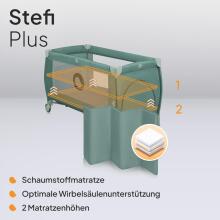 Lionelo Stefi Plus Art.277513 Green Манеж-кровать для путешествий