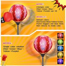 LED Punch Bag Boxing Set Art.277524  Боксерский набор