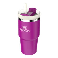 Termokrūze ar salmiņu The Quencher H2.O FlowState Tumbler 0,59L violeta 