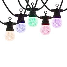 Уличная LED гирлянда лампочки 15 LED мультиколор CL1248 Springos