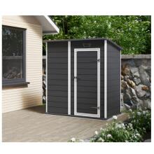 Garden shed Essential Shed 6x4 dark grey/white