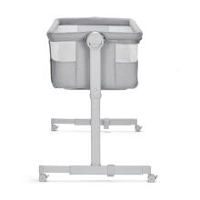 KINDERKRAFT Co-Sleeping Crib Nestee Up Light Grey