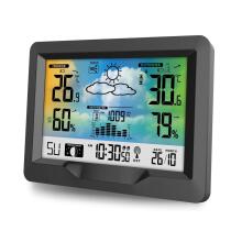 Метеостанция с дисплеем BD-901 черная