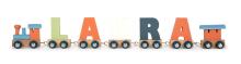 Small foot Letter Train Polar Pendant Art.278422 Koka burti - vagoni,1 gab