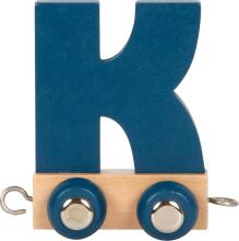 Small foot Letter Train Locomotive Art.278428 Wood letter,1 psc