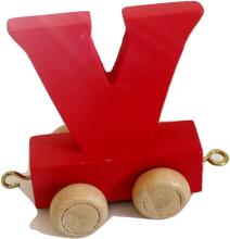 Small foot Letter Train Locomotive Art.278431 Koka burti - vagoni,1 gab