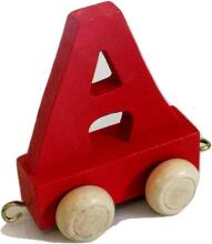 Small foot Letter Train Locomotive Art.278431 Koka burti - vagoni,1 gab