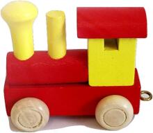 Small foot Letter Train Locomotive Art.278431 Koka burti - vagoni,1 gab