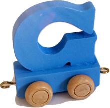 Small foot Letter Train Locomotive Art.278431 Koka burti - vagoni,1 gab
