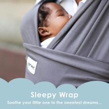 Kidsworld Wrap Sling  Art.278453 Grey    Zīdaiņu slings