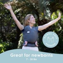 Kidsworld Wrap Sling  Art.278453 Grey    Zīdaiņu slings