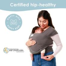 Kidsworld Wrap Sling  Art.278453 Grey    Zīdaiņu slings