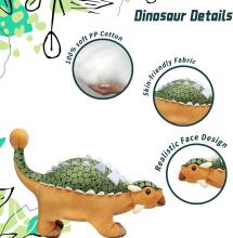 Tiny Heart  Plush Toy Dinosaur Ankylosaurus  Art.278455