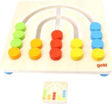 Goki Board Art.278458 Детская настольная игра-сортер